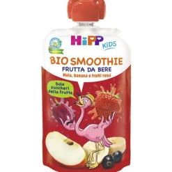 Smoothies Mela Banana Frutti Rossi: Confezione 120 ML