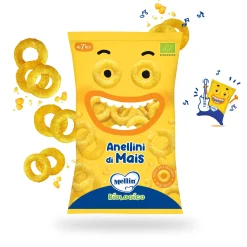 Snack Anellini Di Mais: Confezione 15 gr