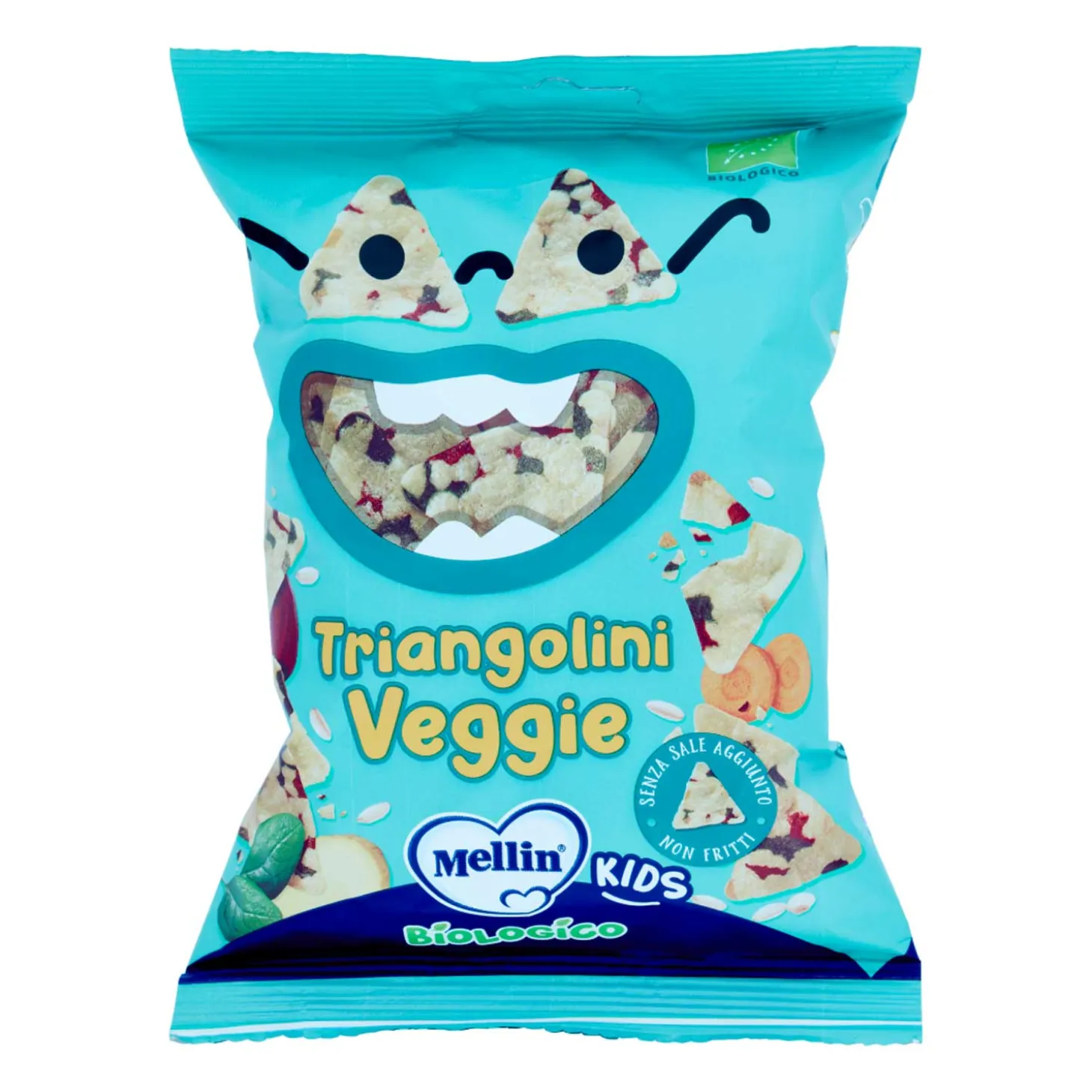 Snack Triangolini Veggie: Confezione 30 gr