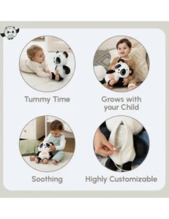 Snuggly Buddy Panda Black & Wihite Decor