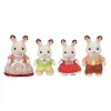 Sylvanian Families: Famiglia Coniglio Cioccolato