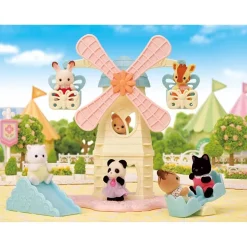 Sylvanian Families: Parco Mulino A Vento Per Bebè