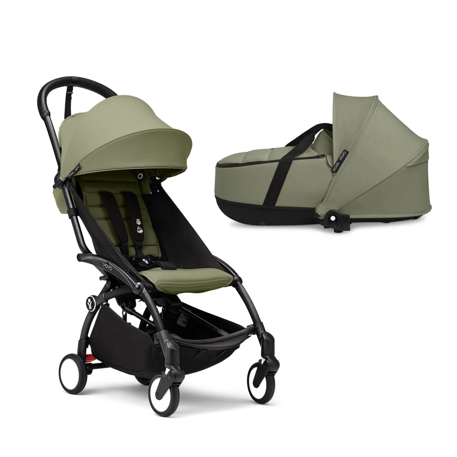 Telaio Yoyo3 con Rivestimento 6+ e Bassinet 0+