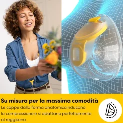 Tiralatte Freestyle Mini Hands Free Singolo