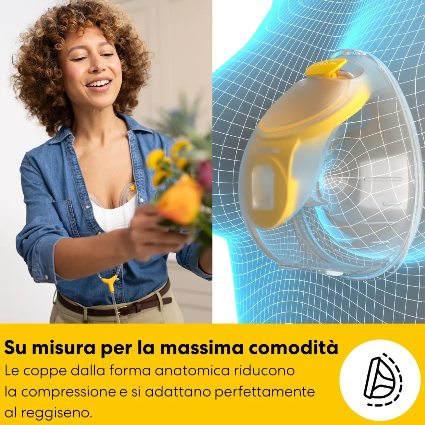 Tiralatte Freestyle Mini Hands Free Singolo