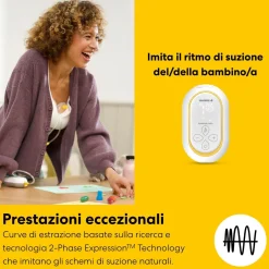 Tiralatte Freestyle Mini Hands Free Singolo