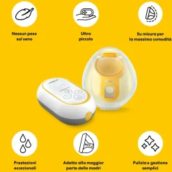 Tiralatte Freestyle Mini Hands Free Singolo