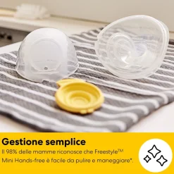Tiralatte Freestyle Mini Hands Free Singolo