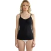 Top Allattamento Bamboo Nero