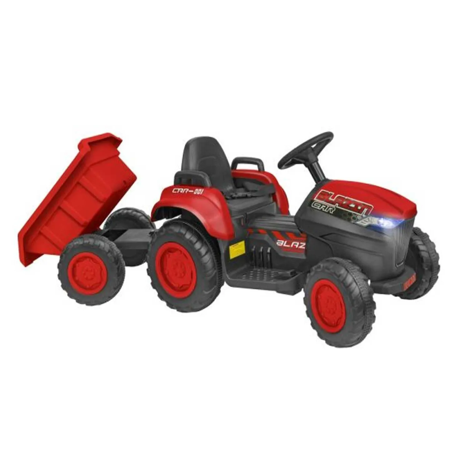 Trattore Elettrico Batteria LiIon Con Rimorchio