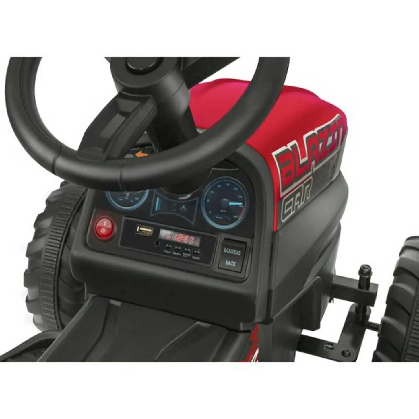 Trattore Elettrico Batteria LiIon Con Rimorchio