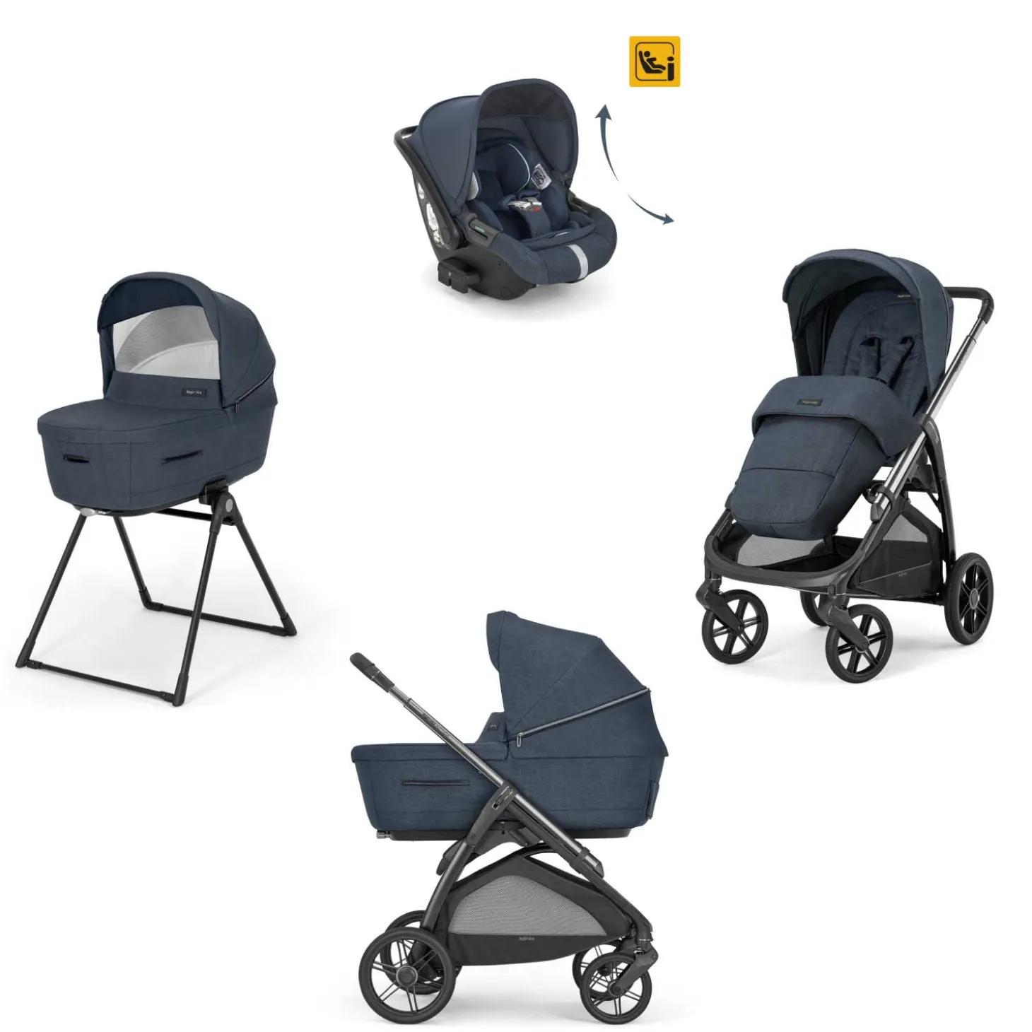 Trio Aptica 2025 Con Seggiolino Auto Darwin Recline