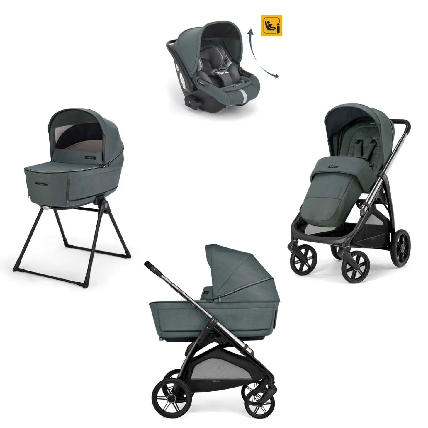 Trio Aptica 2025 Con Seggiolino Auto Darwin Recline