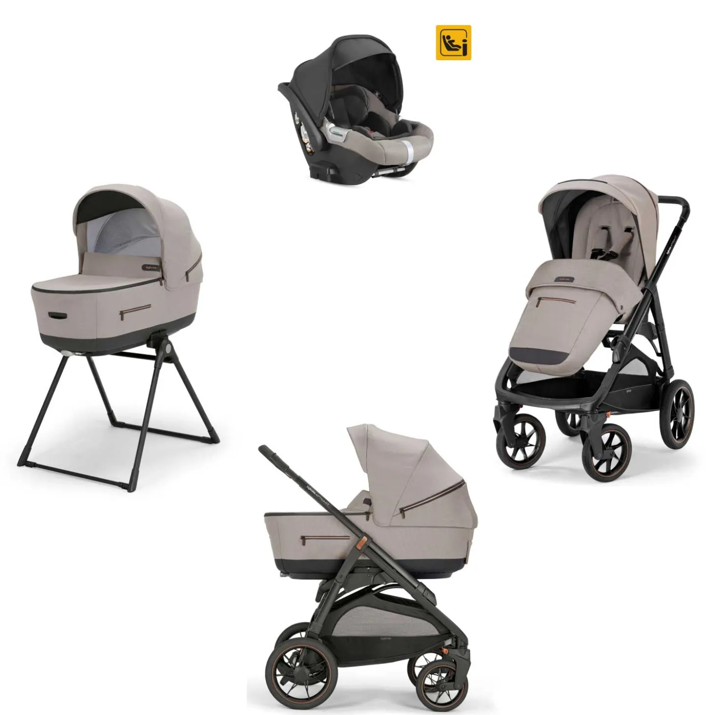Trio Aptica XT Con Seggiolino Auto Darwin Isize
