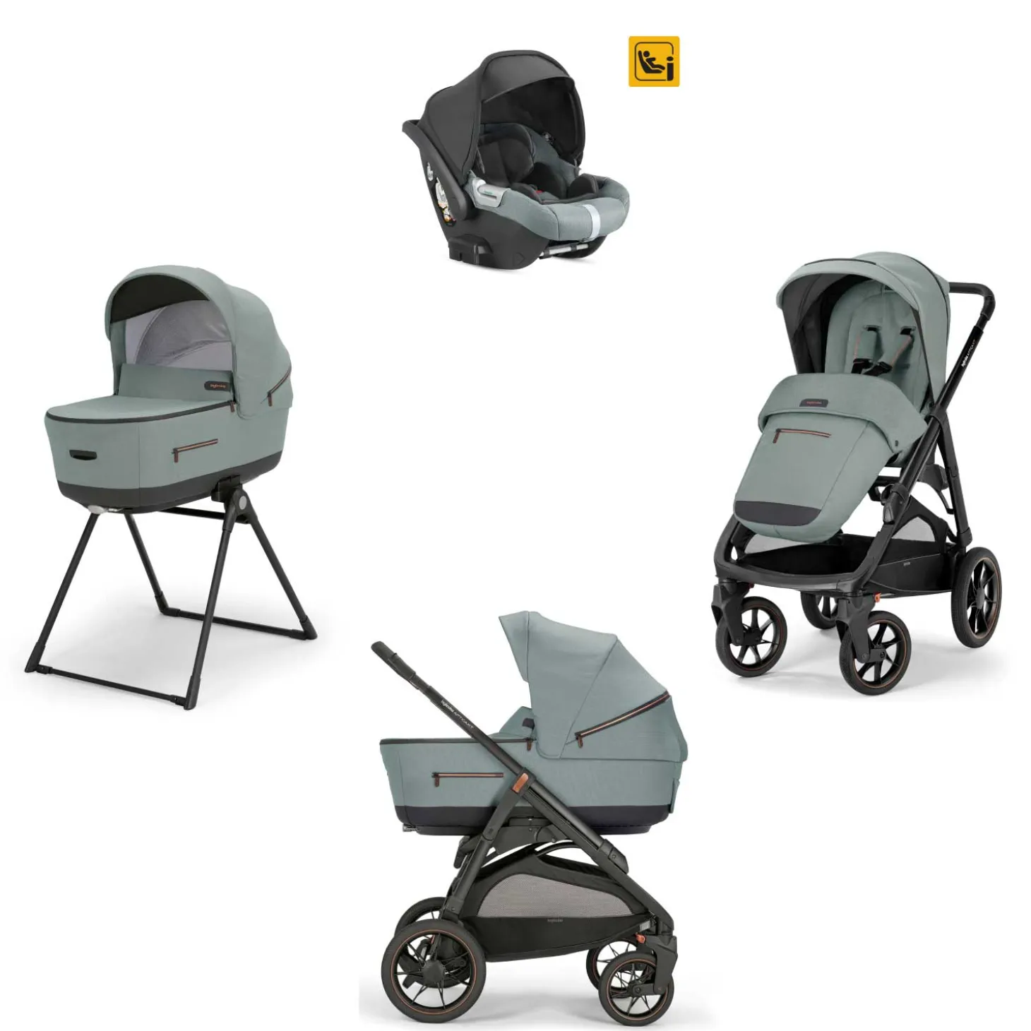 Trio Aptica XT Con Seggiolino Auto Darwin Isize