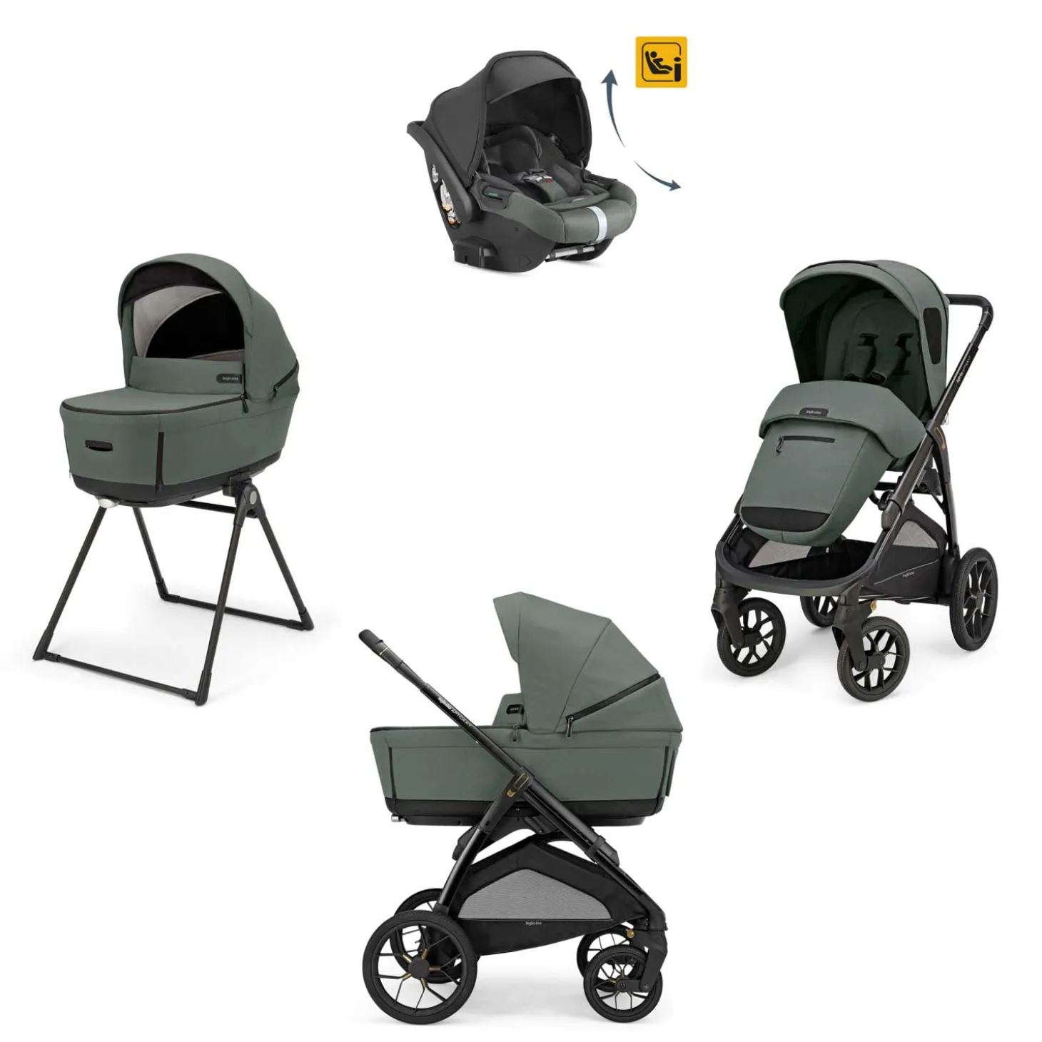Trio Aptica XT Con Seggiolino Auto Darwin Recline