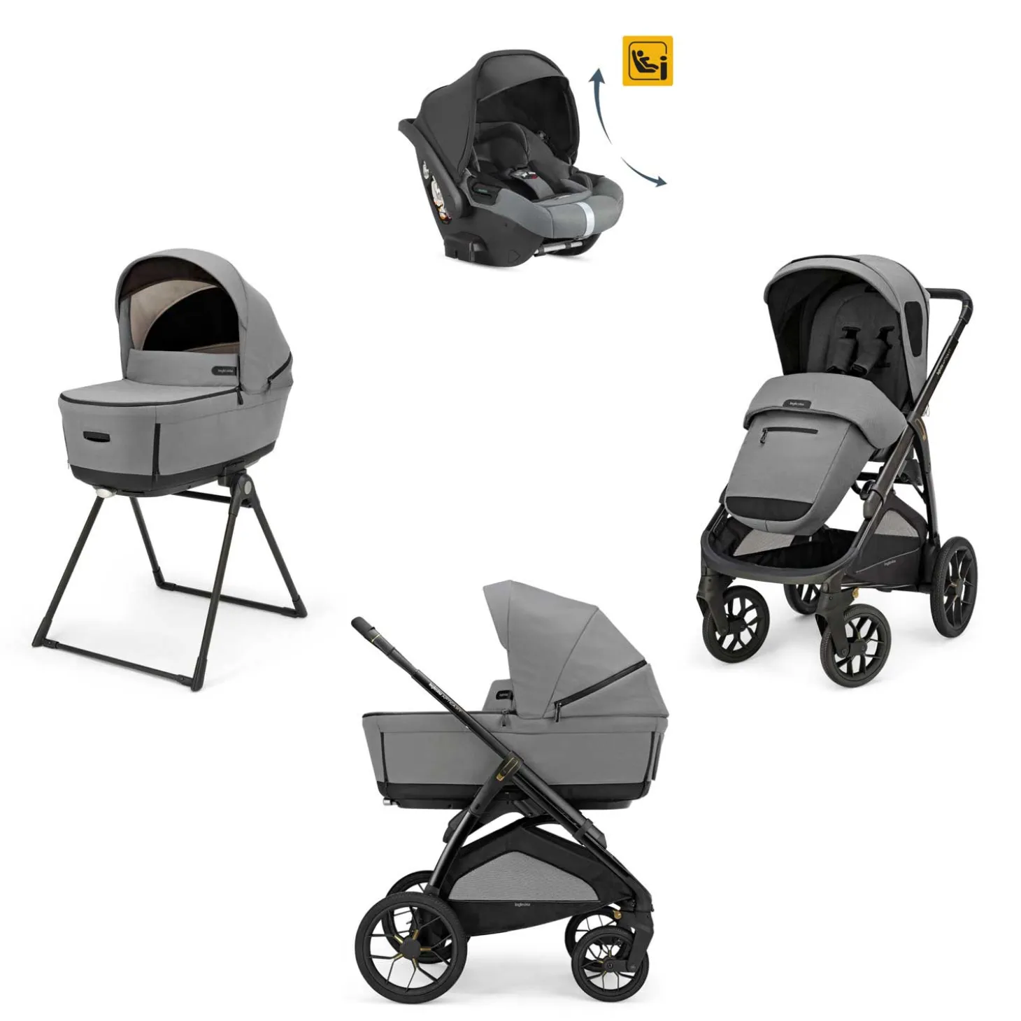 Trio Aptica XT Con Seggiolino Auto Darwin Recline