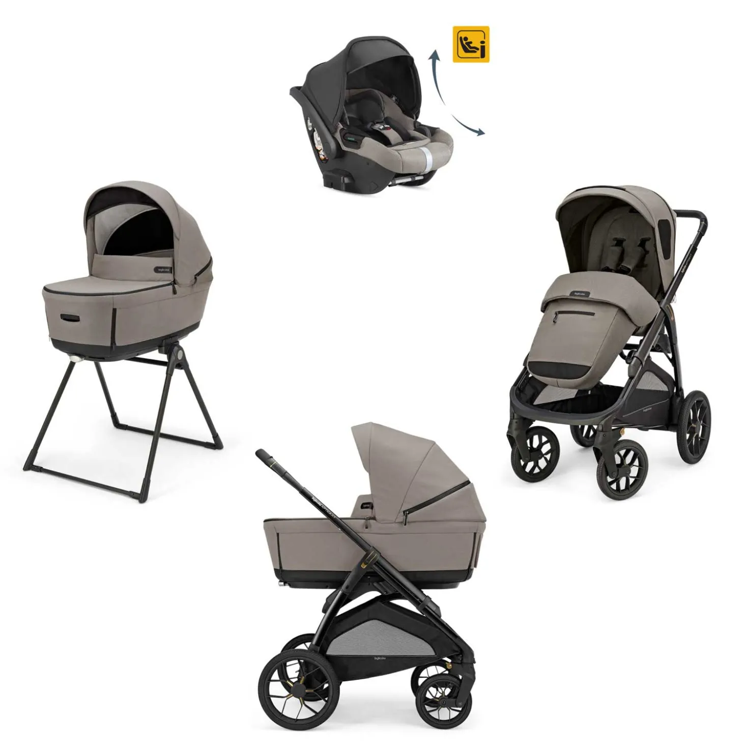 Trio Aptica XT Con Seggiolino Auto Darwin Recline