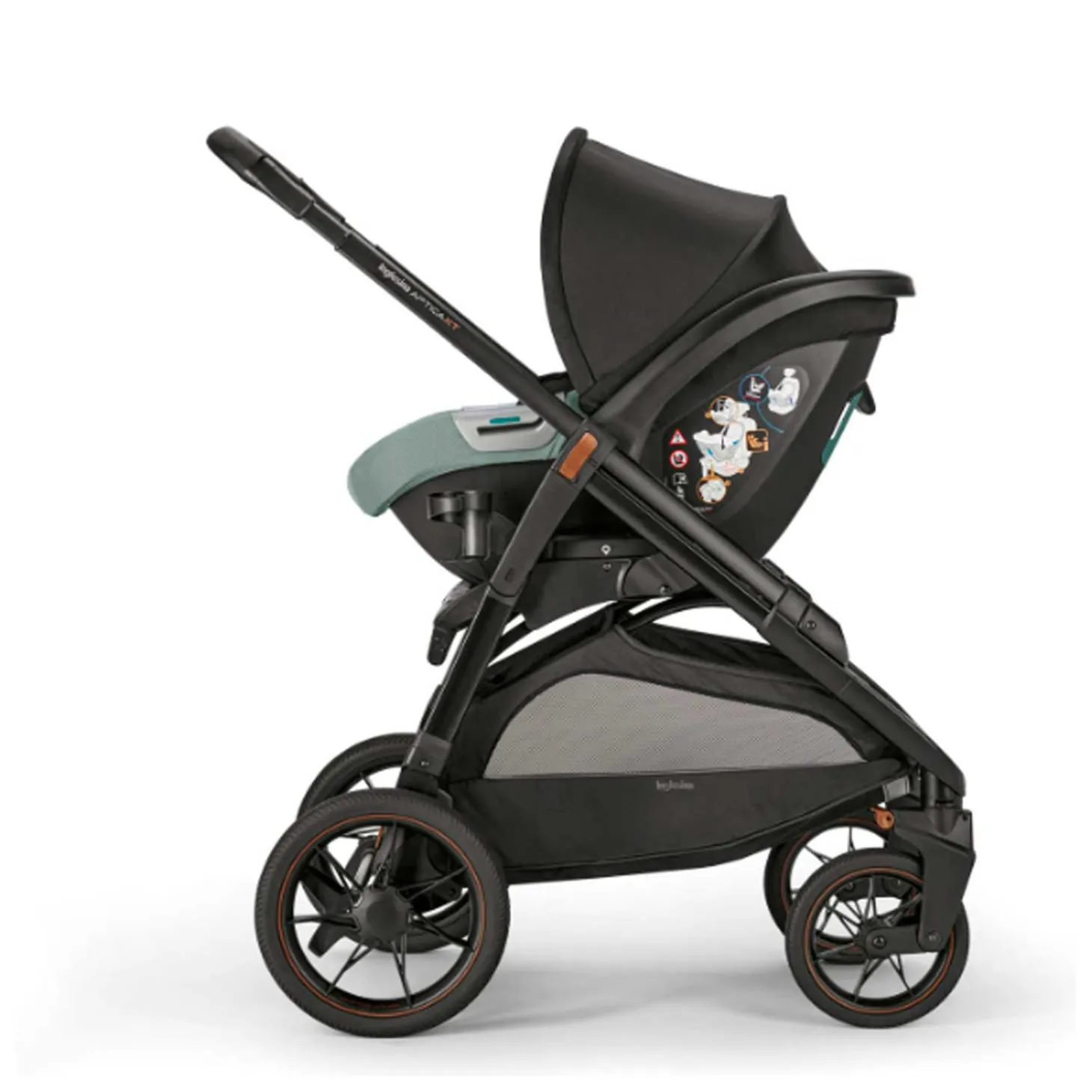 Trio Aptica XT Con Seggiolino Auto Darwin Recline