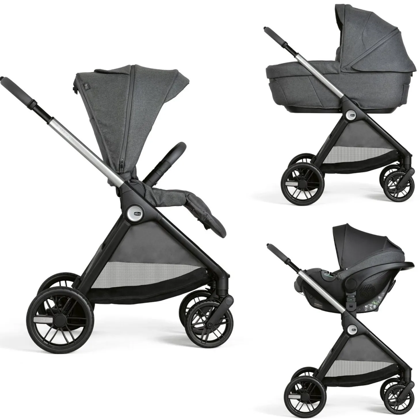 Trio Bellagio Comfort Con Seggiolino Auto Kory Isize Plus