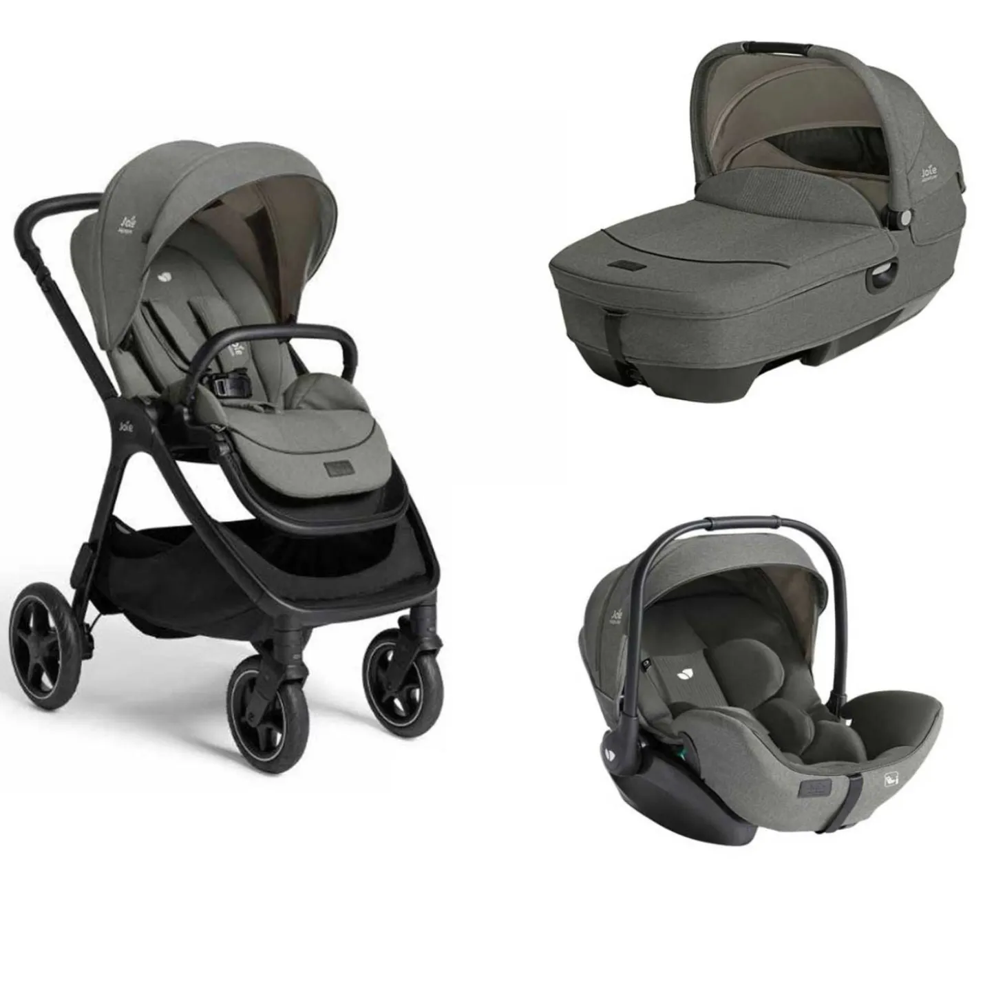 Trio Con Passeggino Finiti + Navicella Calmi + S.A. I Level Recline