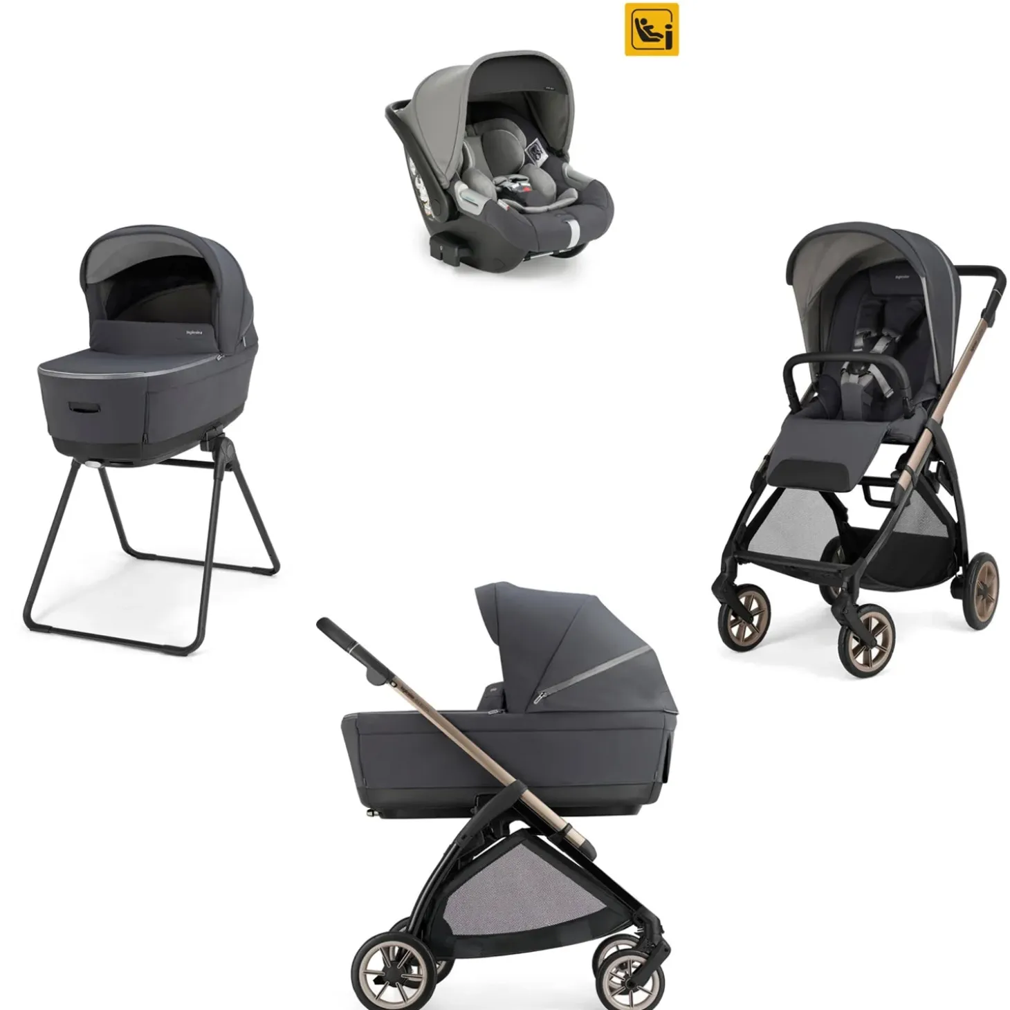 Trio Electa 2026 Con Seggiolino Auto Darwin Isize