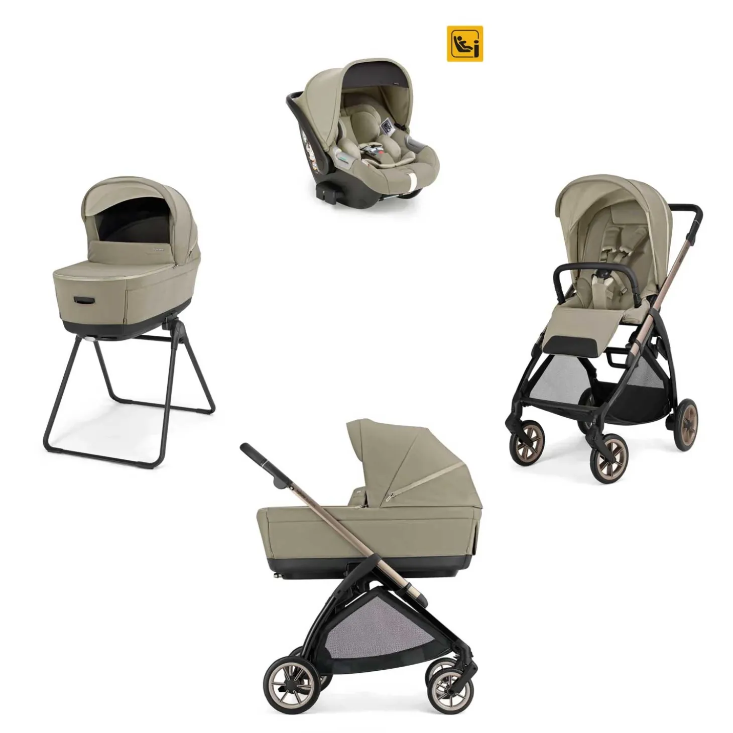 Trio Electa 2026 Con Seggiolino Auto Darwin Isize