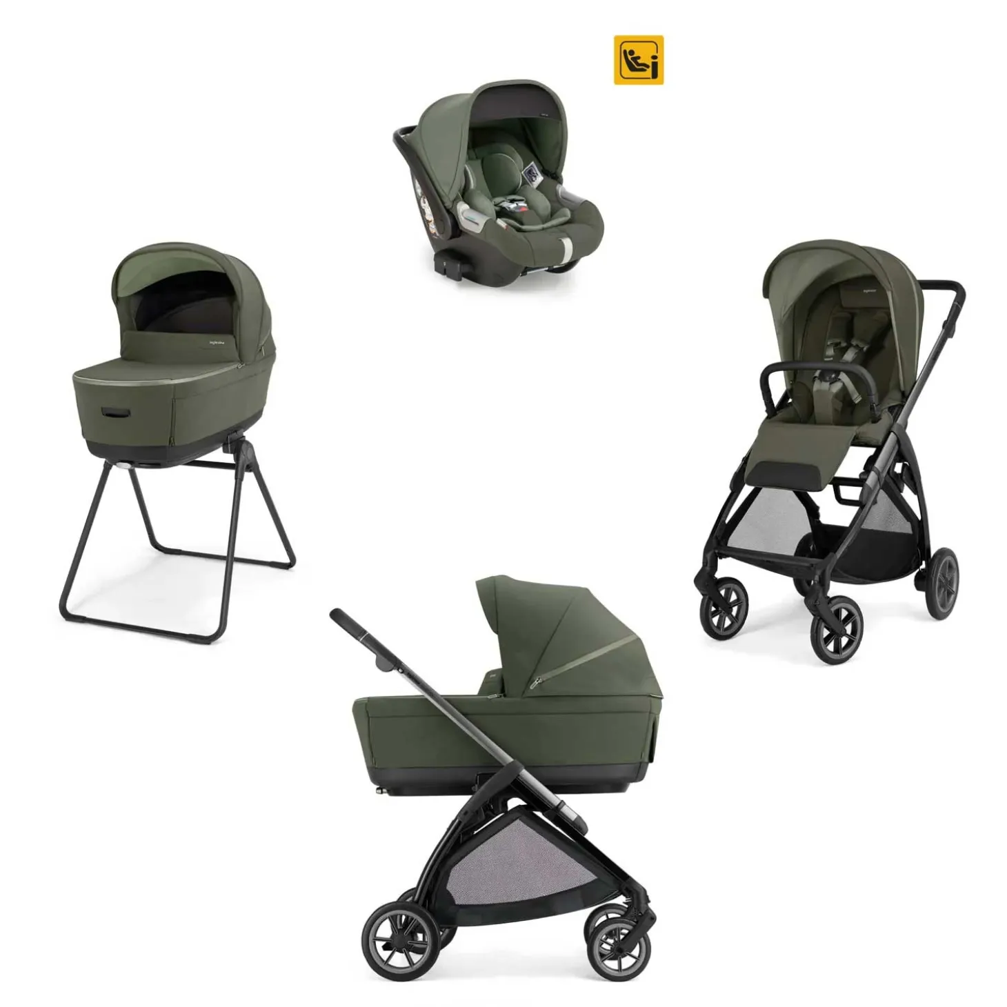 Trio Electa 2026 Con Seggiolino Auto Darwin Isize