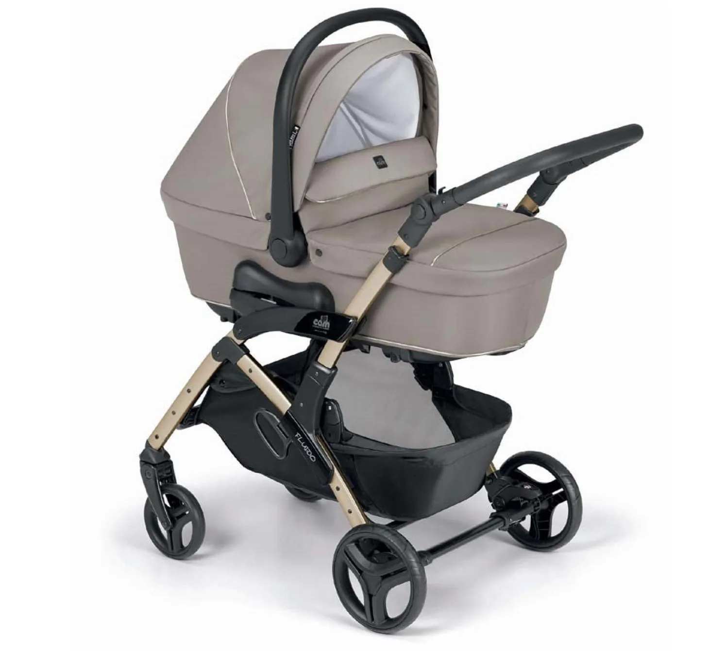 Trio Fluido Easy Con Seggiolino Auto Area 0+ Isize