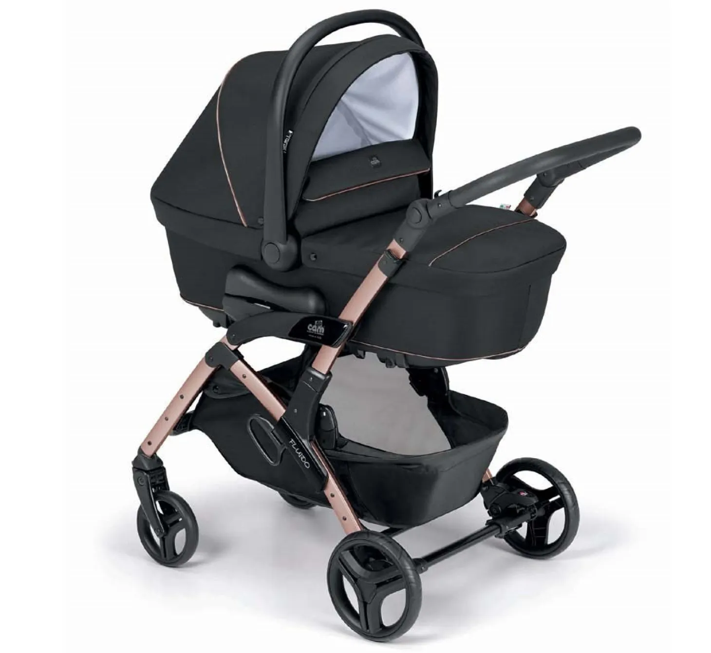 Trio Fluido Easy Con Seggiolino Auto Area 0+ Isize