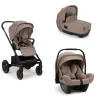 Trio Mixx Con Navicella Cari Next + Seggiolino Auto Pipa Next Isize