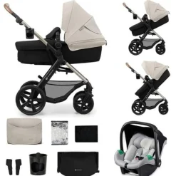 Trio Moov2 Con Seggiolino Auto Mink Pro I size 40 75 Cm