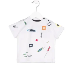 T Shirt Dettagli Marinari Baby Bimbo
