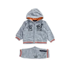Tuta con Dettagli Arancioni Baby Bambino