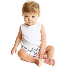 Vestitino Bimba Neonata Colore Bianco + Culotte ULTIMA TAGLIA 0 1 MESI