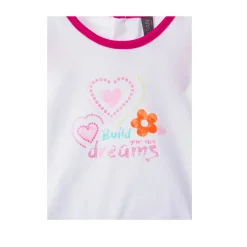 Vestito Combinato Smanicato Fucsia e Jeans