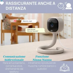 Video Baby Monitor Wi Fi Smart AI